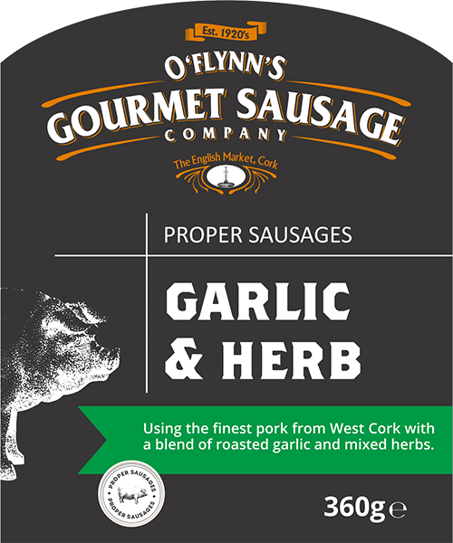 Garlic and Herb Packaging Label