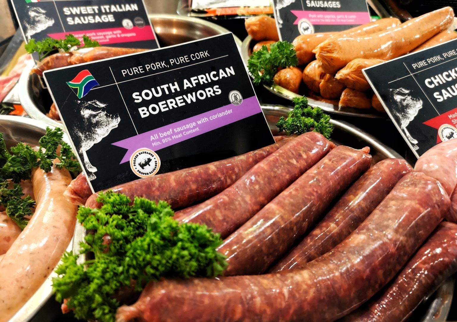South African Boerewors O'Flynn's Gourmet Sausages