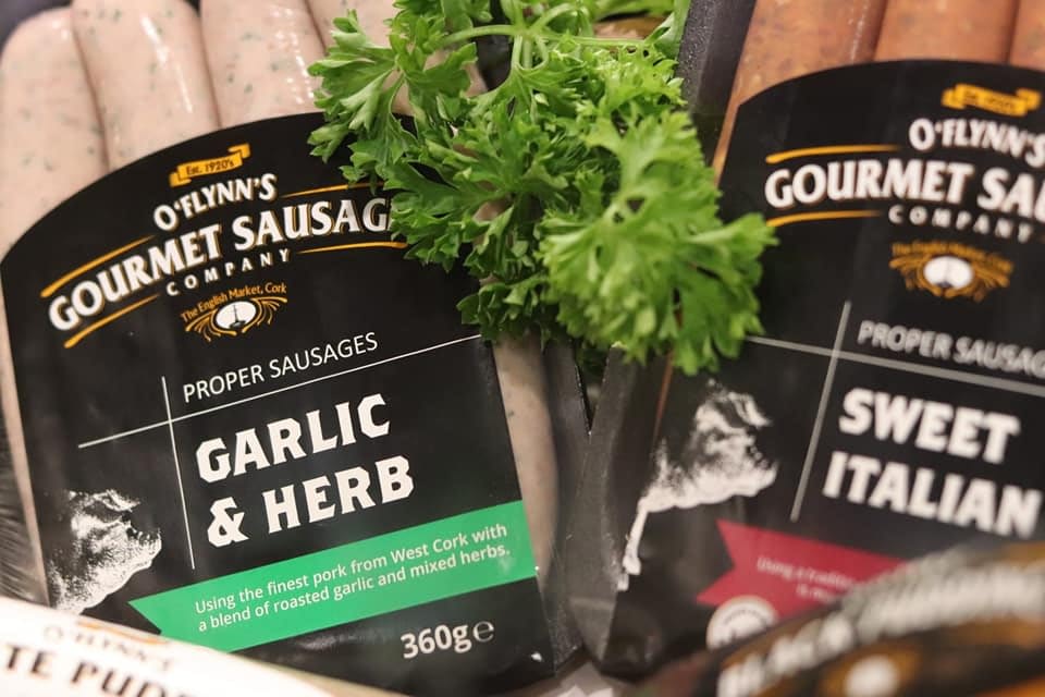 Garlic & Herb Sausage O Flynns Gourmet Sausage Company